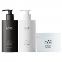 Набір Mais Hydration Hair Treatment TRIO шампунь, кондиціонер і маска для відновлення пошкодженого волосся 2х300+250 мл