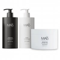 Набор Mais Hydration Hair Treatment TRIO шампунь, кондиционер и маска для восстановления поврежденных волос 3х500 мл