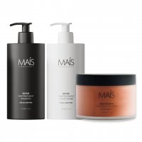 Набір Mais Revive Hair Treatment TRIO шампунь, кондиціонер і маска для відновлення пошкодженого волосся 2х300+250 мл