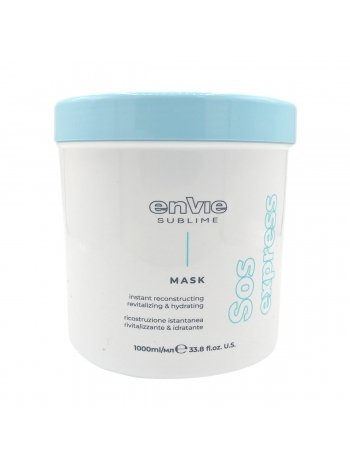 Aминoкислoтнaя маска Envie Luxury Sos Mask для мгновенного восстановления волос (EN463) 500 г (разлив)