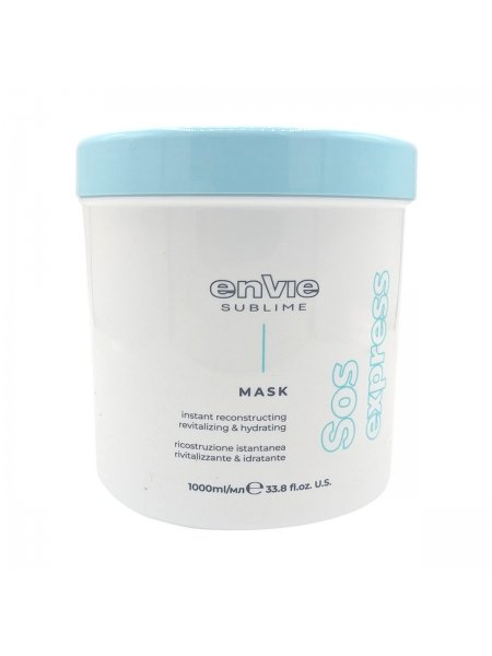 Амiнoкислoтнa маска Envie Luxury Sos Mask для миттєвого відновлення волосся (EN463) 1000 мл