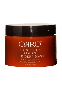 Питательная маска ORRO Venezia Argan The Deep Mask для глубокого восстановления поврежденных волос 250 мл