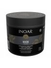 Липидная маска Inoar Macadamia Mask для глубокого увлажнения волос, 500 мл (заводская)