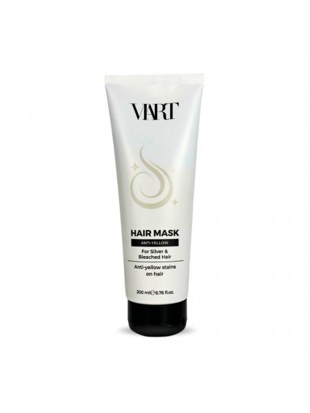 Маска VIART Anti-Yellow Hair Mask для нейтрализации желтизны светлых и осветленных волос, 200 мл