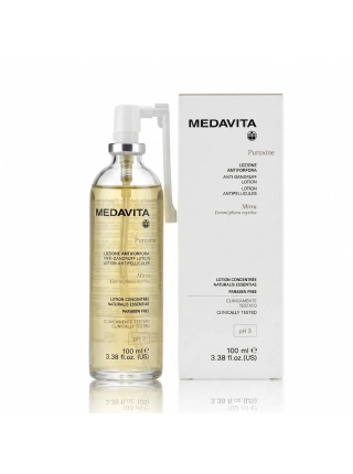 Лосьйон-спрей Medavita Puroxine Lotion Anti Dandruff Spray проти всіх видів лупи, 100 мл