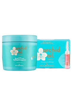 Набір KLERAL System DUO Orchid маска й ампули з олією орхідеї для сухого волосся 500/100 мл