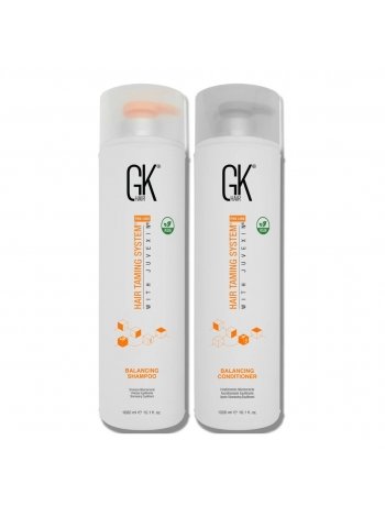 Набор GKhair Global Keratin Balancing балансирующие шампунь и кондиционер, 2х1000 мл