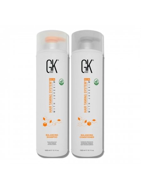 Набор GKhair Global Keratin Balancing балансирующие шампунь и кондиционер, 2х1000 мл