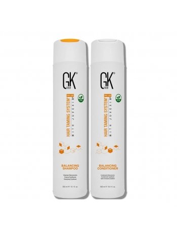 Набор GKhair Global Keratin Balancing балансирующие шампунь и кондиционер, 2х300 мл