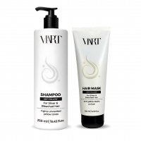 Набор VIART DUO Anti-Yellow шампунь и маска для нейтрализации желтизны светлых и осветленных волос, 250+200 мл