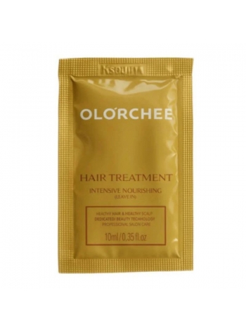 Незмивна маска Olorchee Intensive Nourishing Leave-In Hair Treatment для живлення і зволоження волосся, саше 10 мл