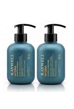 Набір Raywell B.io HYDRA Nutritive DUO шампунь і кондиціонер для живлення сухого волосся, 2х275 мл