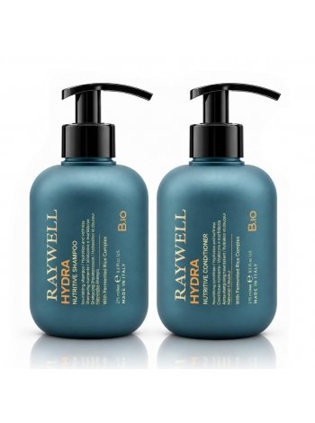 Набор Raywell B.io HYDRA Nutritive DUO шампунь и кондиционер для питания сухих волос, 2×275 мл