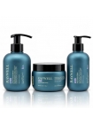 Набір Raywell B.io LISS Smoothing TRIO шампунь, маска і крем для розгладжування пухнастого волосся, 275+245+200 мл