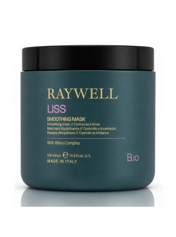 Маска Raywell B.io LISS Smoothing Mask With Ribes Complex для контроля и блеска пушистых волос (RR653), 500 мл
