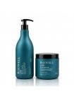 Набор Raywell B.io LISS Smoothing DUO шампунь и маска для разглаживания пушистых волос, 1000+500 мл