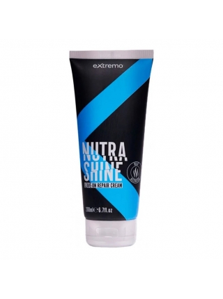 Крем для волос Extremo Nutra Shine Leave-On Repair Cream бархатистый несмываемый с термоактивной технологией (EX242) 200 мл