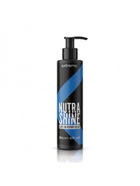 Крем для волос Extremo Nutra Shine Leave-On Repair Cream бархатистый несмываемый с термоактивной технологией (EX242) 200 мл