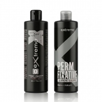 Extremo Permanent Waving Hair Strong (0) набор для биозавивки натуральных и жестких волос (EX110/EX121), 2x500 мл