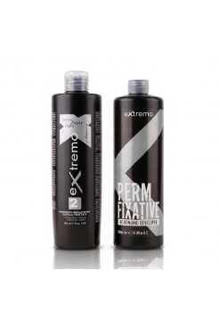 Extremo Waving Treated Hair (2) набор для биозавивки ослабленных и поврежденных волос (EX112/EX121), 100+200 г (разлив)