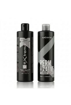 Extremo Permanent Waving Hair Strong (0) набір для біозавивки для натурального і жорсткого волосся (EX110/EX121), 100+200 г (розлив)