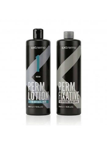 Extremo Waving Hair Medium (1) набор для биозавивки для окрашенных и тонких волос (EX111/EX121), 100+200 г (разлив)
