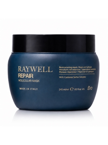 Raywell B.IO Repair Molecular Mask маска для поврежденных волос (RR634), 245 мл