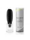 Японская щётка S-Heart-S Scalp Brush Cure для нанесения ухаживающих средств на волосы, чёрная