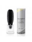 Японська щітка S-Heart-S Scalp Brush Cure для нанесення доглядових засобів на волосся, чорна