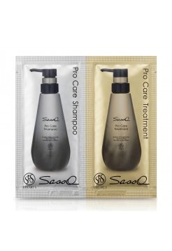 Пробний набір S-Heart-S Sasso DUO шампунь і маска для професійного догляду за волоссям і шкірою голови, саше 2х10 мл