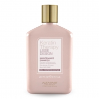 Кератиновий шампунь Alfaparf Milano Lisse Design Keratin Therapy Shampoo для блиску та шовковистості волосся, 250 мл