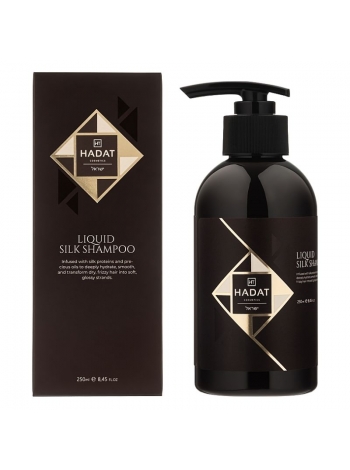 Шампунь Hadat Liquid Silk Shampoo для відновлнення блиску та гладкості волосся "Рідкий Шовк" 250 мл