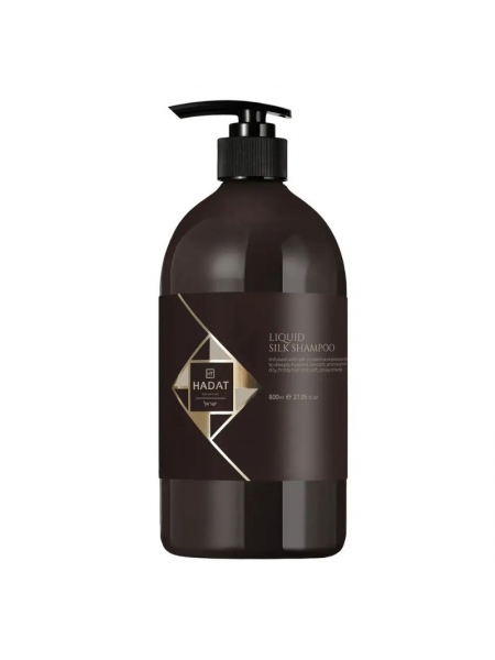 Шампунь Hadat Liquid Silk Shampoo для відновлнення блиску та гладкості волосся "Рідкий Шовк" 800 мл