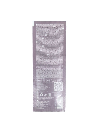 Разглаживающий шампунь Medavita Keratin Miracle Sleek Shampoo с эффектом шелка для пушистых и непослушных волос, пробник саше 15 мл