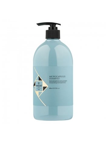 Восстанавливающий шампунь Hadat Microcapsules Shampoo для поврежденных волос с микрокапсулами, 800 мл