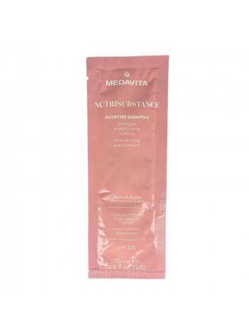 Питательный шампунь Medavita Nutrisubstance Nutritive Shampoo для восстановления сухих волос, пробник саше 15 мл