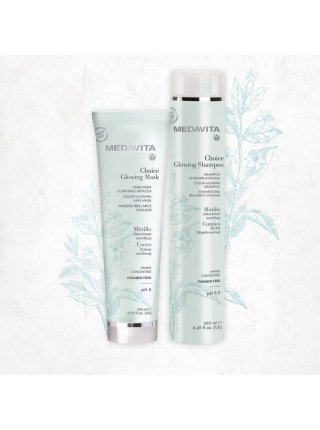 Живильний шампунь Medavita Choice Glowing Shampoo для зволоження і блиску фарбованого волосся 250 мл