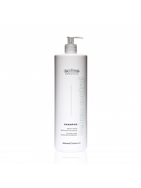 Себорегулюючий шампунь Envie Specific Sebum Control Shampoo для жирної шкіри голови (EN374) 1000 мл