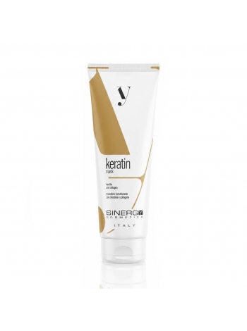 Sinergy Keratin Mask Y 4.2 кондиционер-маска для реконструкции поврежденных волос с кератином, 250 мл.