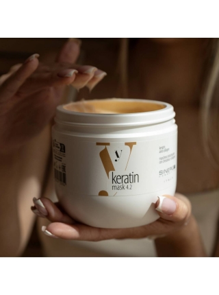 Sinergy Keratin Mask Y 4.2 кондиционер-маска для реконструкции поврежденных волос с кератином, 250 мл.
