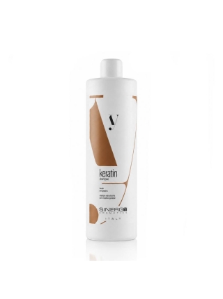 Набор Sinergy Keratin QUATRO L шампунь, маска, сыворотка для сухих и спрей и поврежденных волос, 2х500+50+200 мл