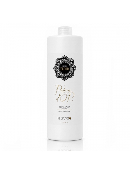 Sinergy Potion D'or Shampoo безсульфатний шампуньз олією аргани і жожоба для сухого і тм'яного волосся, 1000 мл