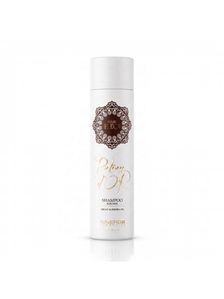 Sinergy Potion D'or Shampoo безсульфатний шампуньз олією аргани і жожоба для сухого і тьм'яного волосся, 250 мл
