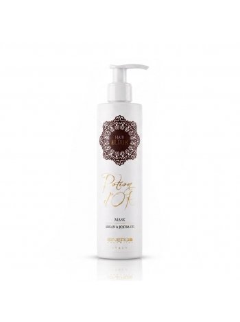 Sinergy Potion D'or Mask маска с аргановым маслом и маслом жожоба для питания и восстановления поврежденных волос, 250 мл