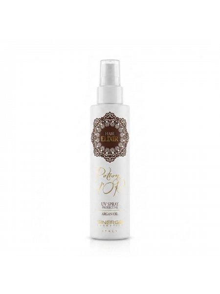 Sinergy Cosmetics Potion D'or UV Spray Protective спрей для волос с УФ-защитой и аргановым маслом, 150 мл