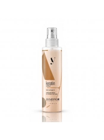 Двухфазный спрей-кондиционер Sinergy Keratin B-Phase Y 4.4 для поврежденных волос с кератином, 200 мл