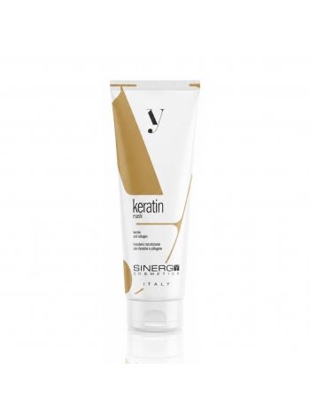 Sinergy Keratin Mask Y 4.2 кондиціонер-маска для реконструкції пошкодженого волосся з кератином, 250 мл