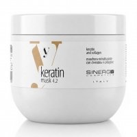 Sinergy Keratin Mask Y 4.2 кондиціонер-маска для реконструкції пошкодженого волосся з кератином, 500 мл