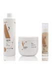 Набір Sinergy Keratin TRIO L шампунь, маска і сироватка для сухого і пошкодженого волосся, 2х500+50 мл