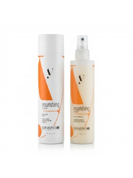 Sinergy Nourishing DUO М2 набір шампунь і спрей-кондиціонер для сухого і пошкоджеого волосся, 250+200 мл